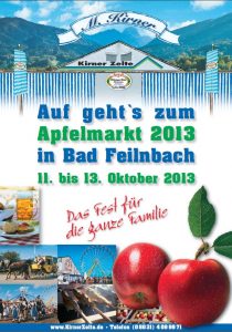 Bad Feilnbacher Apfelmarkt 2013
