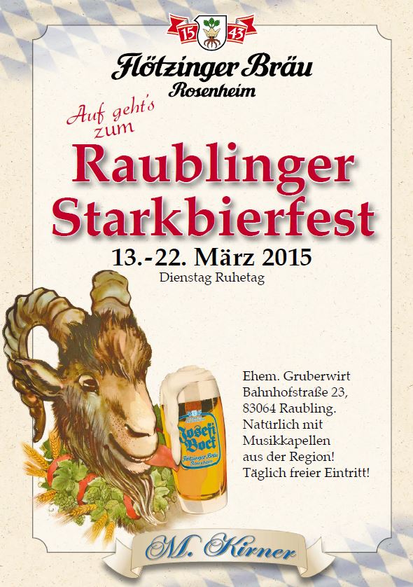 Raublinger Starkbierfest 2015