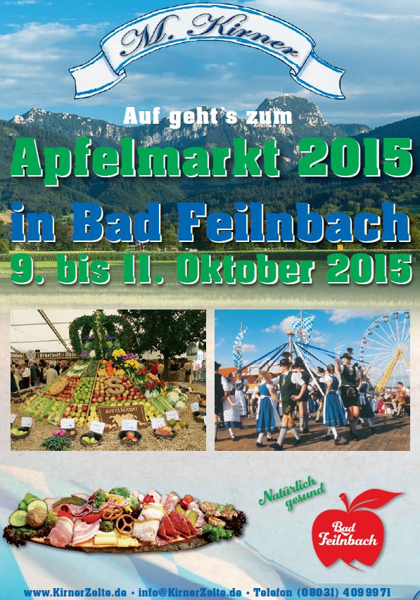 Kirner Apfelmarkt 09. - 11.10.2015