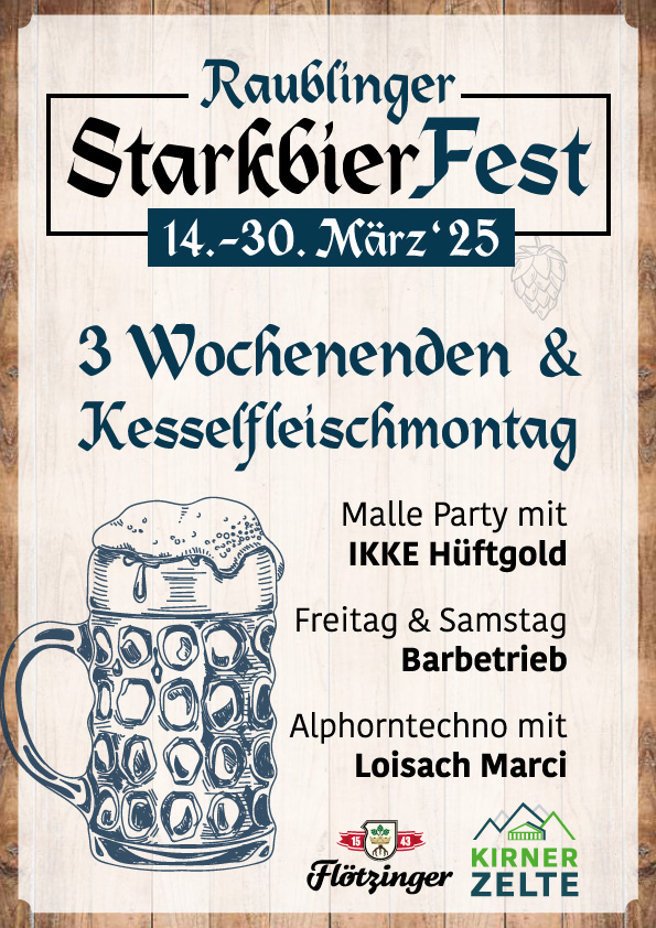 Raublinger Starkbierfest 2025